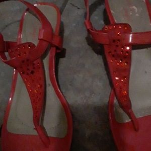 Lovly orange  heels